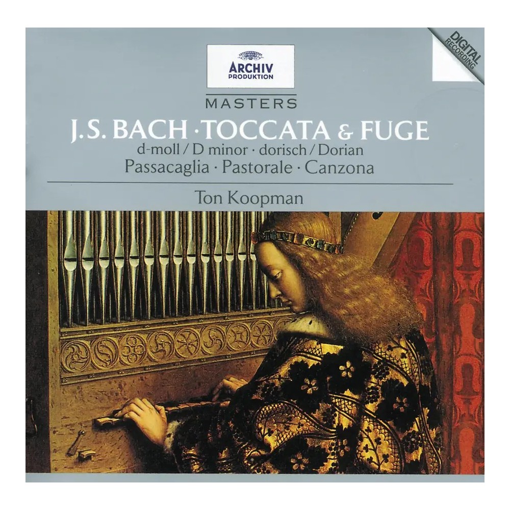 BACH - Koopman - Toccata et fugue pour orgue en ré mineur BWV.565 (attri..